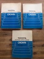 3 Originele WERKPLAATSHANDBOEKEN voor TOYOTA CROWN SERIES, Verzenden