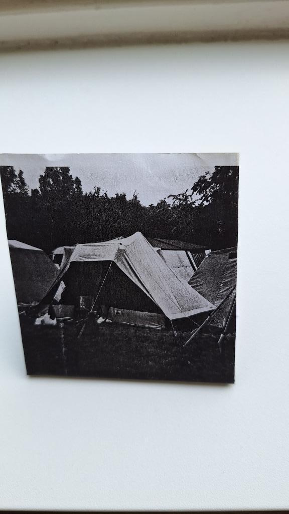 Pyramide RIVA katoenen tent, 2 slaapcabines +leefgedeelte, Caravans en Kamperen, Tenten, tot en met 4, Gebruikt, Ophalen