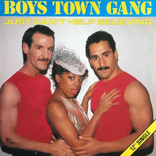 Boys Town Gang - Just Can't Help Believing maxi single, Cd's en Dvd's, Vinyl Singles, Zo goed als nieuw, Maxi-single, Pop, 12 inch