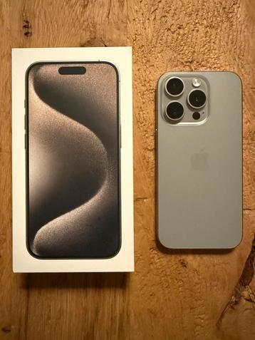 Apple iPhone 15 Pro 128gb Desert Titanium Zo goed als nieuw! beschikbaar voor biedingen