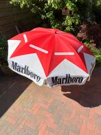 Marlboro parasol uit de jaren 90, Gebruikt, 1 tot 2 meter, Strandparasol, Kantelbaar
