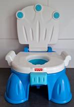 Fisher Price potje en opstapje blauw, Ophalen of Verzenden, Gebruikt, Overige typen, Overige merken