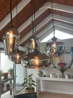 By Eve Smoked Bulb Hanglamp – Uniek Design – 5 Lichtpunten, Ophalen, Zo goed als nieuw, Glas, Minder dan 50 cm