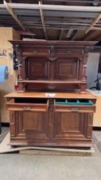Oude kast met laden t.e.a.b, Huis en Inrichting, Ophalen, Gebruikt, 150 tot 200 cm, Met veel mooie details