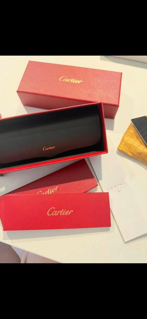 CARTIER PANTHÈRE, Sieraden, Tassen en Uiterlijk, Zonnebrillen en Brillen | Heren, Zo goed als nieuw, Zonnebril, Overige merken