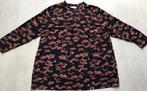 Zwart shirt / blouse maat 52 met lange mouwen, Kleding | Dames, Grote Maten, Zwart, Studio untold, Zo goed als nieuw, Shirt of Top