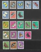 Zwiserland 20 zegels insekten vlinders PF-PLakker gestempeld, Verzenden, Dier of Natuur