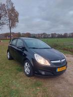 Opel Corsa 1.4 16V 5D 2009 Zwart, Auto's, Voorwielaandrijving, 1063 kg, 4 cilinders, Zwart