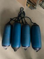 Blauwe Fenders met Touw - Bootaccessoires, Watersport en Boten, Ophalen of Verzenden, Gebruikt, Overige typen