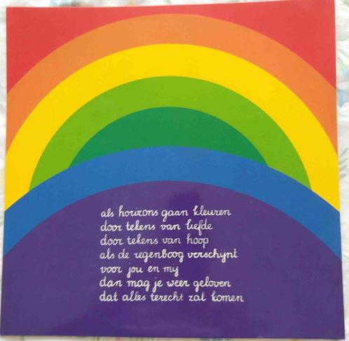 27 LP-hoezen Regenboog Jongerenkoor Veldhoven en meer koren, Cd's en Dvd's, Vinyl | Nederlandstalig, Zo goed als nieuw, Overige formaten