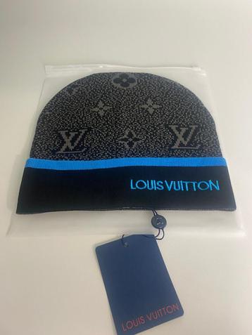 Louis Vuitton mutsen – Monogram Eclipse blauw grijs beschikbaar voor biedingen