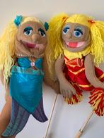 Melissa and Doug Puppets- Cheerleader & Mermaid, Kinderen en Baby's, Speelgoed | Houten speelgoed, Ophalen of Verzenden, Zo goed als nieuw