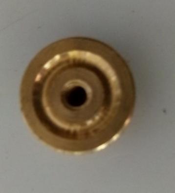 Bel moer voor Franse pendule met M3 schroefdraad. beschikbaar voor biedingen