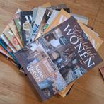Tijdschriften wonen interieur 58 stuks, Ophalen, Winkel, Super of Benzinepomp, Zegels, Bonnen of Punten