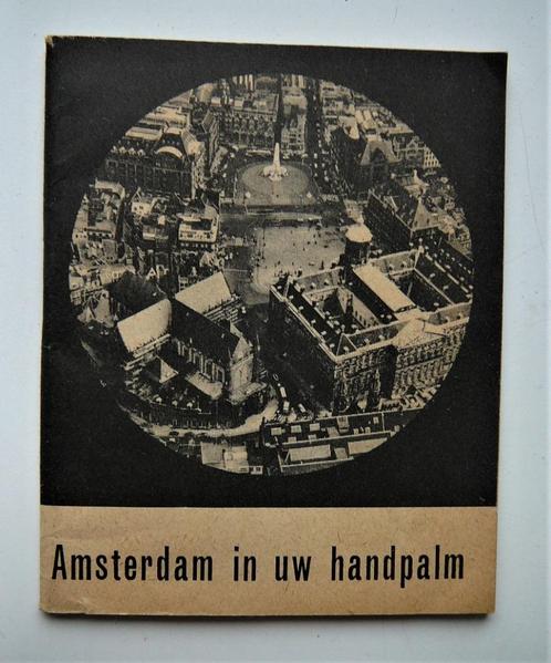 Amsterdam in uw handpalm - boekje uit 1965, Verzamelen, Overige Verzamelen, Gebruikt, Ophalen of Verzenden