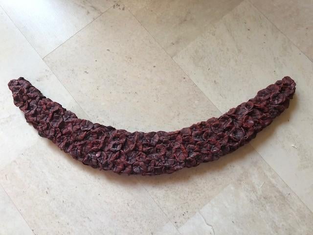 Guirlande hortensia bloemen paars/framboos tint handmade, Ophalen of Verzenden, Nieuw