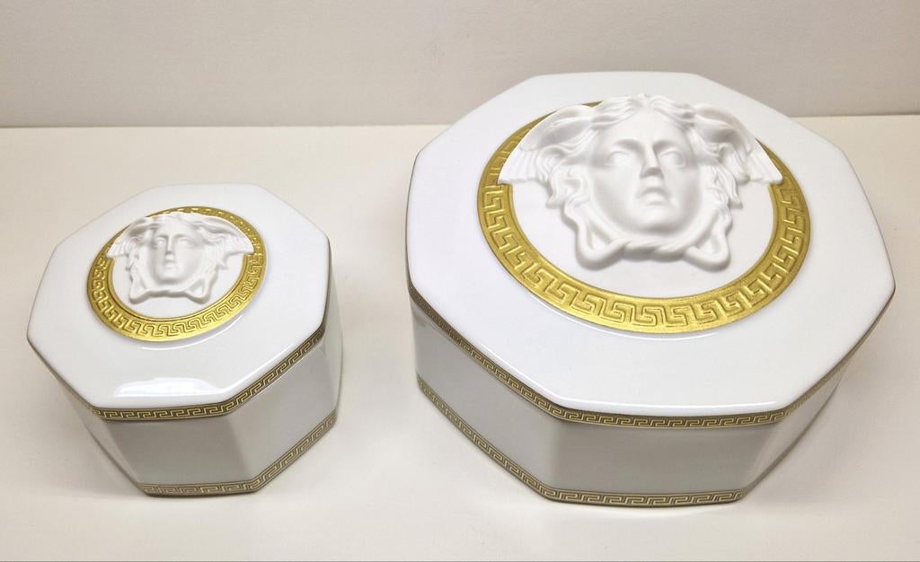 Rosenthal Studio-Linie Versace Gorgona dekselpotten., Ophalen of Verzenden