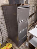 Stalen ladekast met 4 laden, Ophalen, Minder dan 50 cm, Gebruikt, 100 tot 150 cm