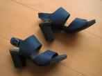 Nieuw! Grijs-blauw leren sandalen CASHOTT 37 snazzeys, Kleding | Dames, Schoenen, Cashott, Nieuw, Sandalen of Muiltjes, Verzenden