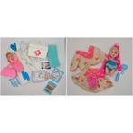 Vintage Barbie Kleding & Accessoires Set + Baby, Ophalen of Verzenden, Gebruikt, Babypop