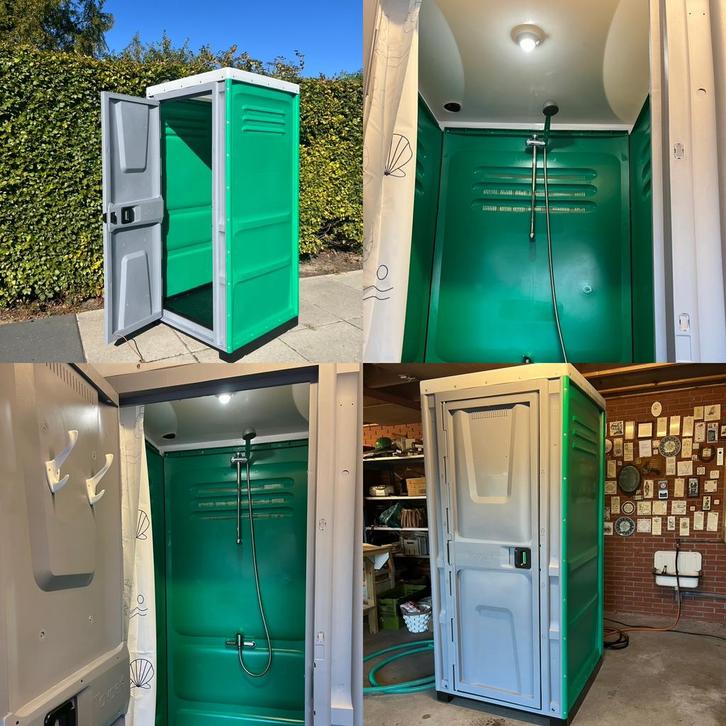 Mobiele buitendouche douchecabine als nooddouche te huur, Huis en Inrichting, Badkamer | Complete badkamers, Nieuw, Verzenden