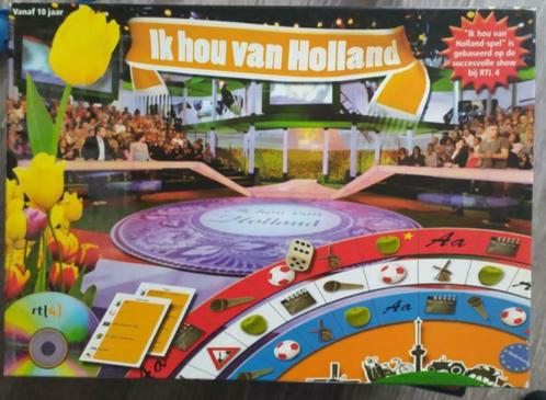 Ik hou van Holland Bordspel - Gezelschapsspel - RTL4, Hobby en Vrije tijd, Gezelschapsspellen | Bordspellen, Nieuw, Ophalen of Verzenden