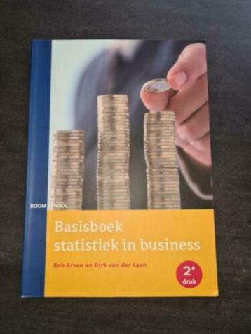 Basisboek Statistiek in business -  Erven / van der Laan beschikbaar voor biedingen