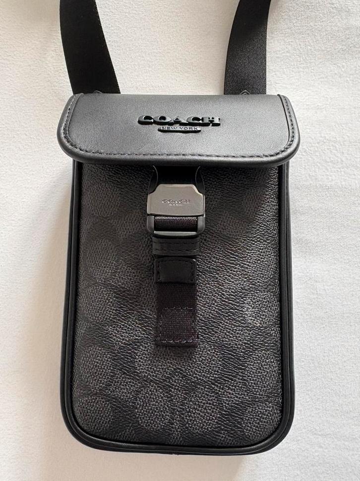 Coach Cross-Over schoudertas Nieuw!!, Sieraden, Tassen en Uiterlijk, Tassen | Schoudertassen, Nieuw, Zwart, Leer, Ophalen of Verzenden