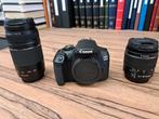 Canon EOS 2000D 18-55 DC + 75-300 DC NIEUW!!!, Ophalen, Canon, Nieuw, 8 keer of meer