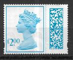 119-24 Engeland / Queen Elizabeth met barcode nom. £ 2.00, Postzegels en Munten, Postzegels | Europa | UK, Verzenden, Gestempeld