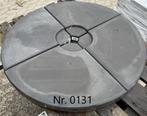 0131 parasolvoet grijs Ø 92, Ophalen, Minder dan 1 meter, Parasolvoet