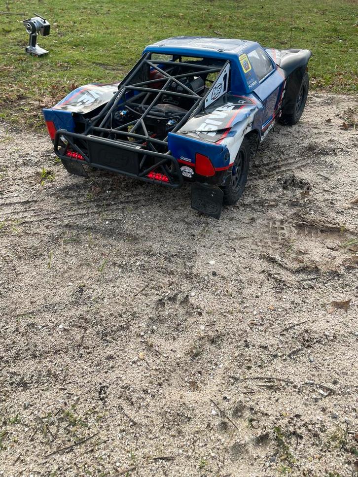 Losi 5ive-T 1:5 RC Auto - BZM Motor, Veel Extra's!, Hobby en Vrije tijd, Modelbouw | Radiografisch | Auto's, Zo goed als nieuw