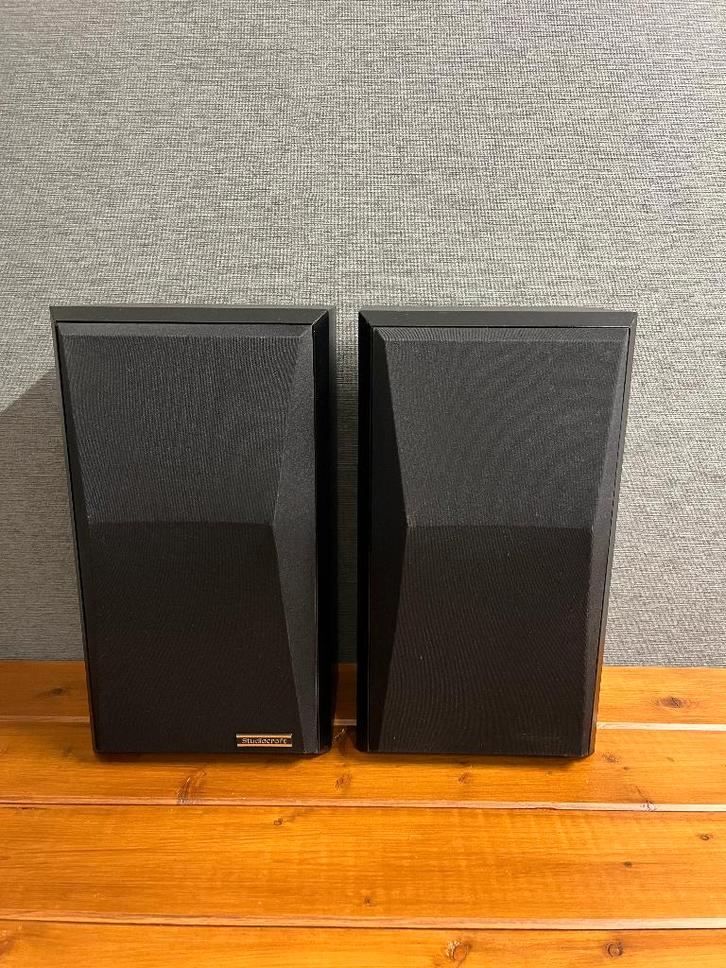 Set Bose / Studiocraft 200ST luidsprekers , boxen , speakers, Audio, Tv en Foto, Luidsprekers, Gebruikt, Front, Rear of Stereo speakers