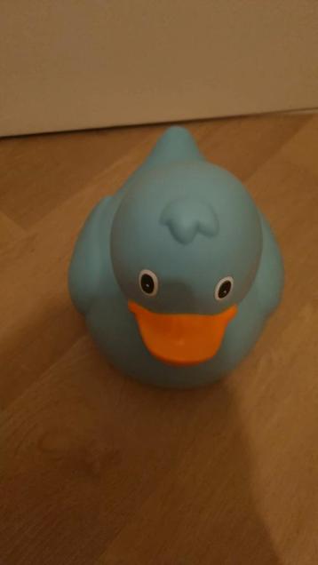 Grote Lichtblauwe Badeend beschikbaar voor biedingen