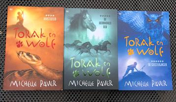 NIEUW Spannende boeken Torak en Wolf, deel 4, 5 en 6 beschikbaar voor biedingen