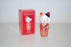 Miniatuur Kokeshi Neko, Ophalen of Verzenden, Zo goed als nieuw, Miniatuur, Gevuld