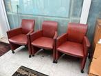Leolux Quantissimo Stoelen Set, Ophalen, Leer, Leolux, Gebruikt