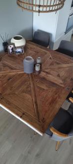 Rivièra Maison eettafel Château Belvédère, 150x150, Ophalen, 200 cm of meer, Zo goed als nieuw, Vijf personen of meer