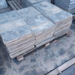 Chinees hardsteen, 23.50 m2, klein Romaans verband, Ophalen, Gebruikt, Terrastegels, Natuursteen