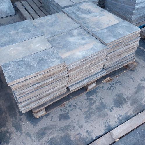 Chinees hardsteen, 23.50 m2, klein Romaans verband, Tuin en Terras, Tegels en Klinkers, Gebruikt, Terrastegels, Natuursteen, 10 m² of meer