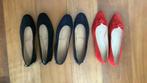 3 paar ballerinas zgan maat 41/42, Kleding | Dames, Ophalen of Verzenden, Zo goed als nieuw, Ballerina's