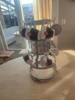 Koffie /thee rek grijs, Huis en Inrichting, Ophalen of Verzenden, Gebruikt, Metaal, Minder dan 50 cm
