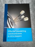 Effectief mondeling communiceren in drie stappen, Sociale wetenschap, Ophalen of Verzenden, Nieuw, Darwin Frieser