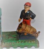 Spaarpot//Cast iron Spaarpot Mechanical bank, Verzamelen, Spaarpotten, Ophalen of Verzenden, Zo goed als nieuw, Steen, Aardewerk of Keramiek