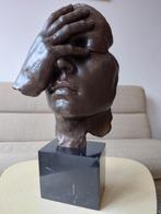 Bronzen Beeld hommage Salvador Dali Ontsteltenis Gesigneerd, Antiek en Kunst, Kunst | Beelden en Houtsnijwerken, Ophalen of Verzenden