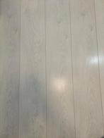 Parket vloer +-16m2 Wit, 128,5x19,5cm al gedemonteerd, Doe-het-zelf en Verbouw, Vloerdelen en Plavuizen, Ophalen, Gebruikt, 50 tot 150 cm