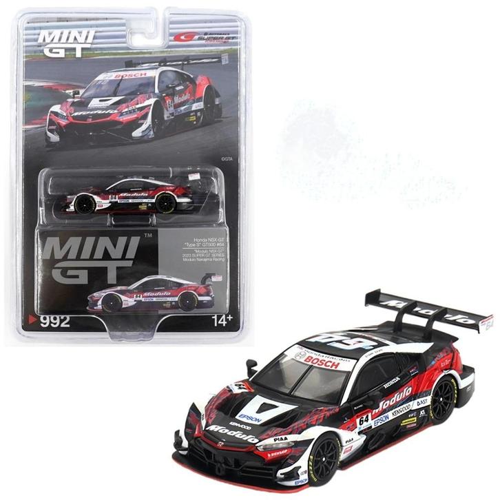 Honda NSX GT Type S GT500 van Mini GT 1/64 nr. 992, Hobby en Vrije tijd, Modelauto's | Overige schalen, Nieuw, Auto, Ophalen of Verzenden