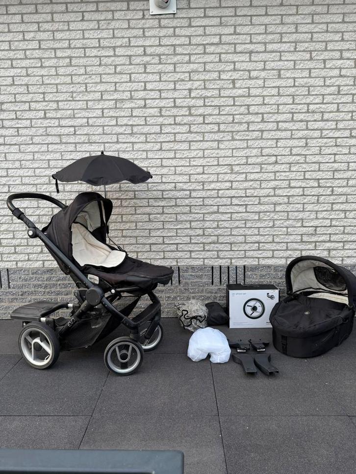 Complete Kinderwagen Set met Accessoires, Kinderen en Baby's, Kinderwagens en Combinaties, Gebruikt, Combiwagen, Mutsy, Duowagen