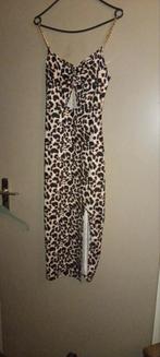 Leuke Jurk met Luipaardprint, Kleding | Dames, Jurken, Maat 38/40 (M), Bruin, Ophalen of Verzenden, Onbekend