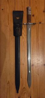 Zwitserse M1914 zaagtand Pioniers bajonet, Ophalen of Verzenden